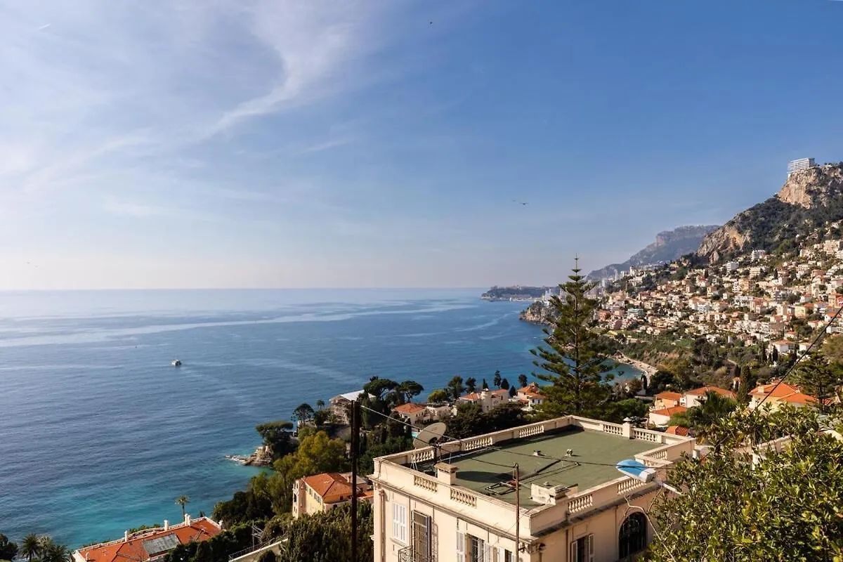 Les Floralies, Large 3-Room, Sea And Monaco View Roquebrune-Cap-Martin Apartament